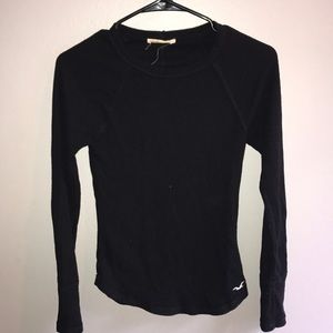Hollister XS black long sleeve tee